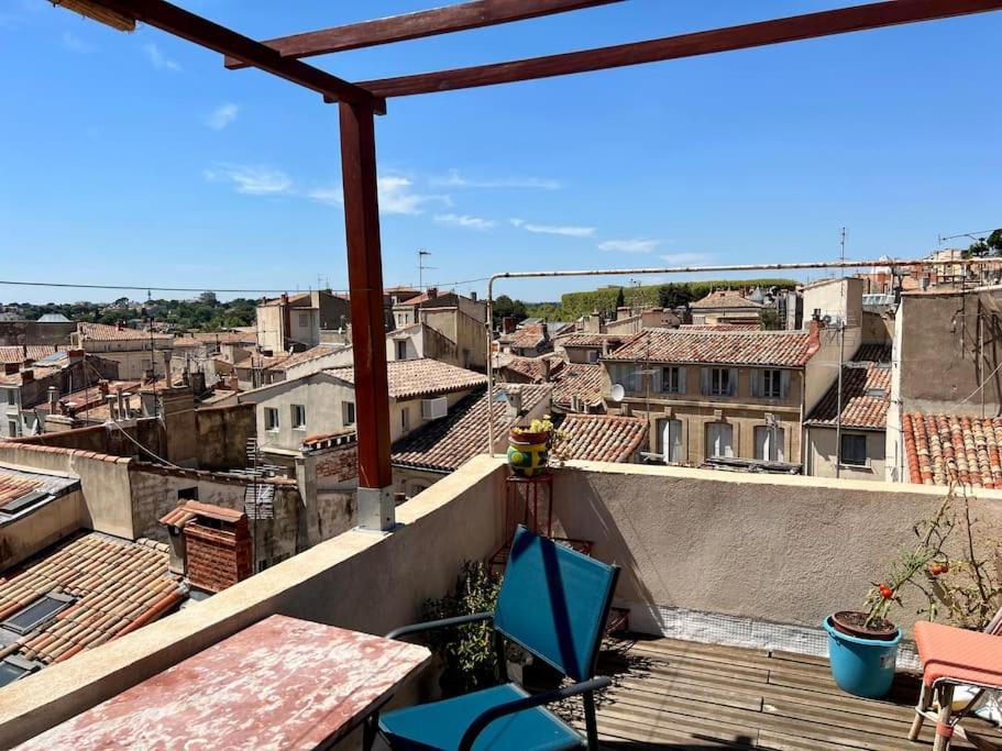 Une Ambiance Boheme Sur Les Toits De Sainte-Anne Montpellier Extérieur photo
