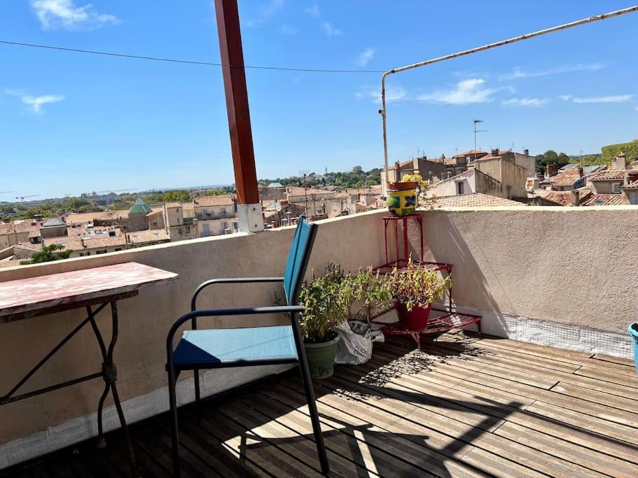 Une Ambiance Boheme Sur Les Toits De Sainte-Anne Montpellier Extérieur photo